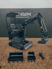 ONYX 1 TON Mini Digger,  Not Kubota Or JCB, ONYX with x3 free buckets only £7200