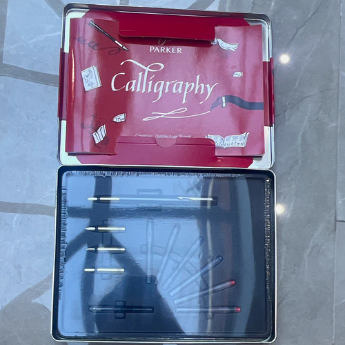 Parker calligraphy set metal - calligraphy,