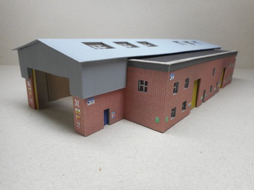 Gauge locomotive shed model - gauge,