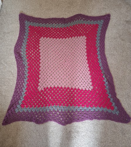 Handmade crochet blanket