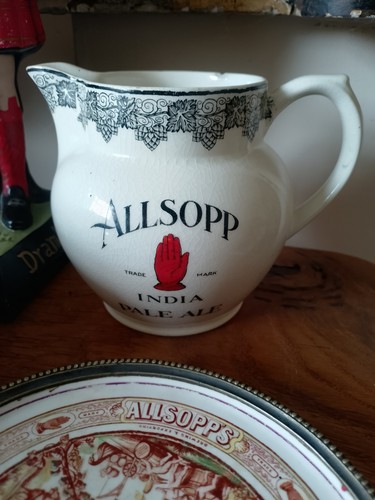 Allsopps brewery jug - brewery,