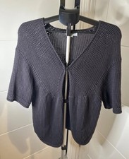 Nicole Farhi Navy Chunky Knit