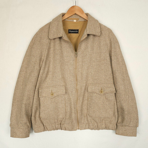 Vintage hepworths tweed zip - vintage,