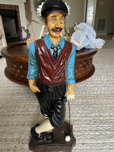 Vintage large golfer - large, 21"