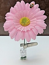Pink Gerbera Daisy Flower-Clip