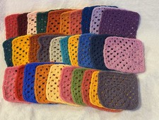 GRANNY SQUARES - 30 Squares Of