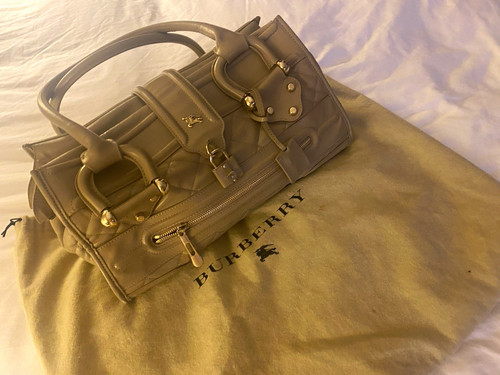 Burberry beige quilted leather - beige,