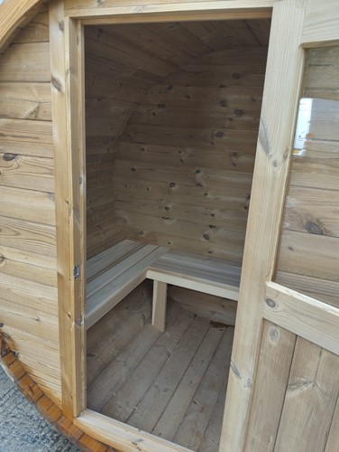 Barrel sauna - barrel,