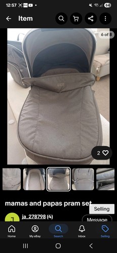 Mamas and papas ocarro pram - and,