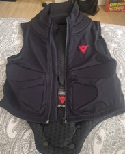 Dainese Waistcoat Back Protector Mens Small.