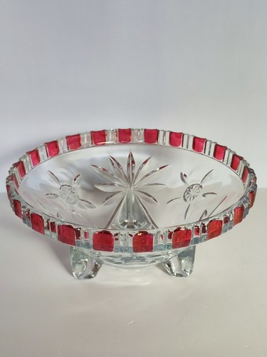 Vintage ruby flash - ruby, glass