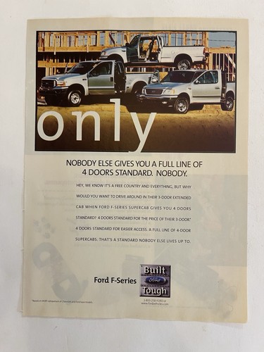 Vintage 1999 print ford - 1999, ad