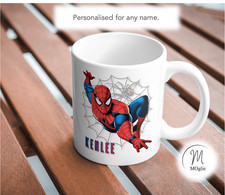 Personalised Spiderman Mug