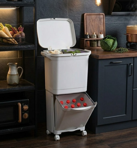 Kitchen rubbish waste bin - rubbish,