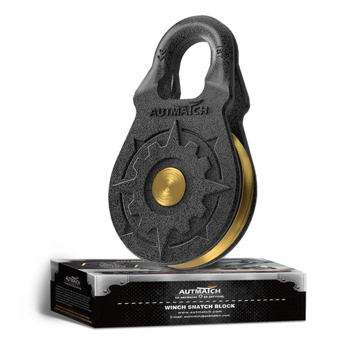 Autmatch winch snatch block - autmatch,
