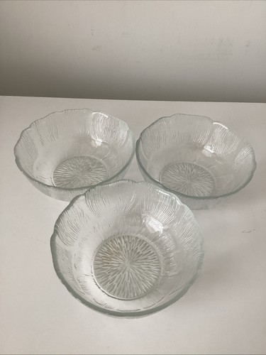 Glass fruit dessert bowls 12cm - dessert,