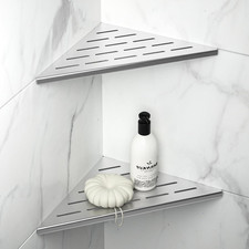 10'' Corner Shower Shelf 2PCS