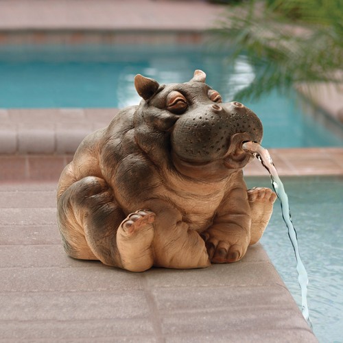 Design toscano hanna the - design, hippo
