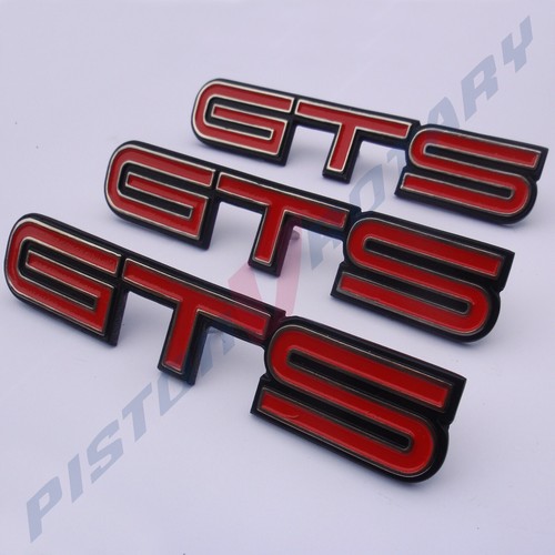 Gts front guards boot badges - gts,