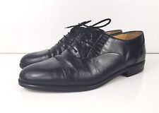 Dolcis Shoes Mens Black Lace Up Size 44 UK Qp Leather made In Italy