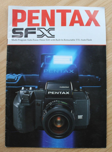 Vintage pentax sfx manual - pentax,