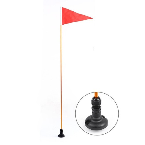Safety flag base kit rail - flag,