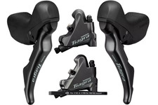 Shimano Tiagra Disc Brake/Shifter ST-R4725 BR-R4770 Small Hand Road Bike - PAIR