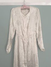 1930s 1940s Vintage Satin