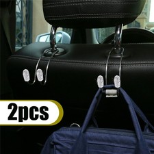 2x Car Back Seat Hooks Handbag