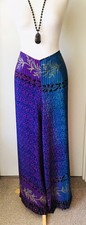 Silk Wrap Tie Pants