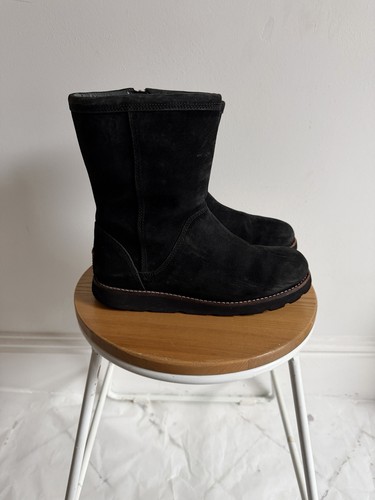 Ugg selia genuine suede boots - genuine,