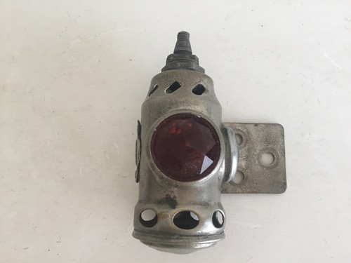 Antique rear lamp for bicycle - lamp,