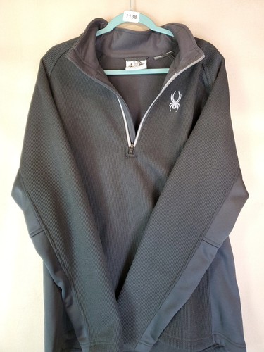 Spyder men black 4 - black, 1/4