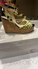 Jimmy Choo Neon Wedges 38.5