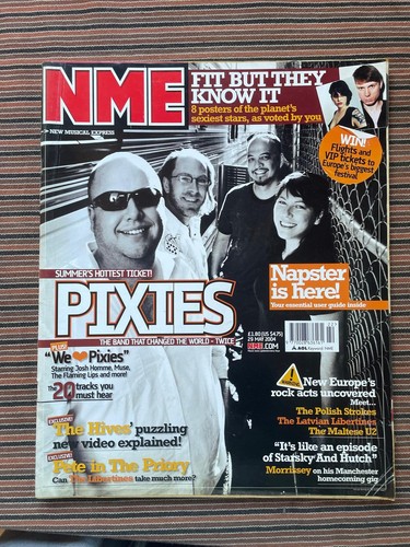 Nme magazine 2004 pixies - nme, 29/5/2004