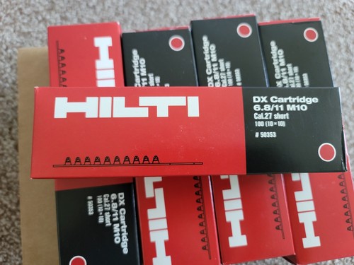 Hilti red cartridges - hilti,