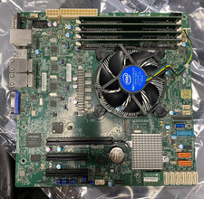 Supermicro X11SSH-LN4F + Xeon E3-1220 v6 3.00GHz + 4x 8gb DDR4 2400 + Heatsink