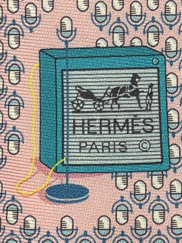 Hermes 646108 100 silk - 100%, tie
