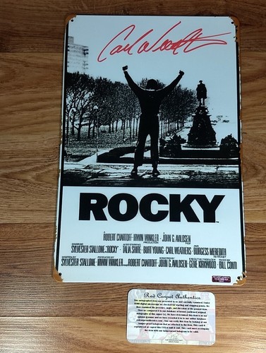Carl weathers hand signed - carl,