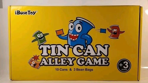 Tin can alley game cans - tin,