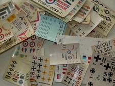 Vintage model aircraft decal - model,