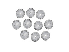 10 x White Round 61mm