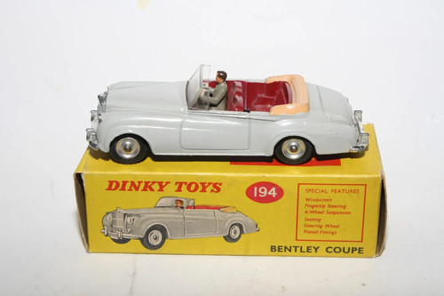 Dinky 194 bentley - bentley, coupe,