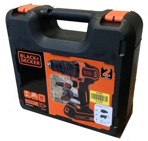 Black decker drill carry case - drill,