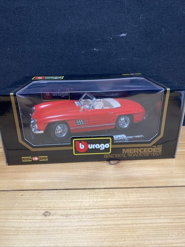 Burago 1957 mercedes - 1/18,