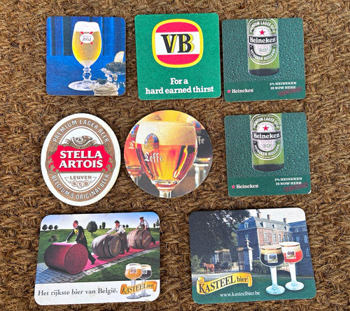 Beer coasters mats job lot - -,