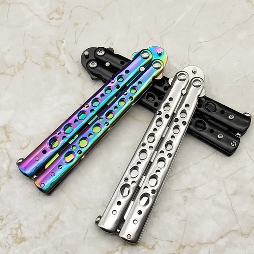 Metal butterfly balisong dull - metal,