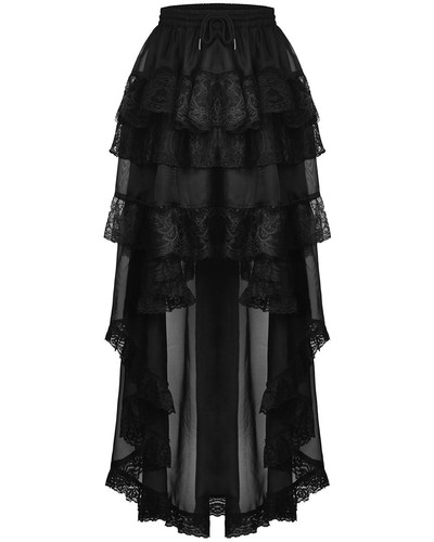 Dark love gothic - love, chiffon
