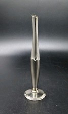 Chrome-Plated Bud/Stem Vase