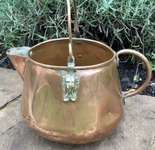 Antique Copper Tea Kettle 